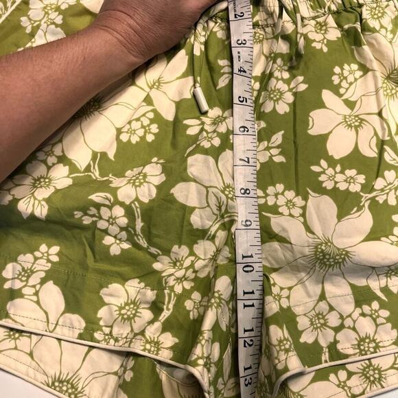 NWT Alemais Green Floral Leisa Shorts Size 2 MSRP $225 Elastic Drawstrin… - Picture 11 of 13